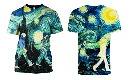 Starry Night Hoodies - T-Shirts Apparel GH110106 3D Custom Fleece Hoodies
