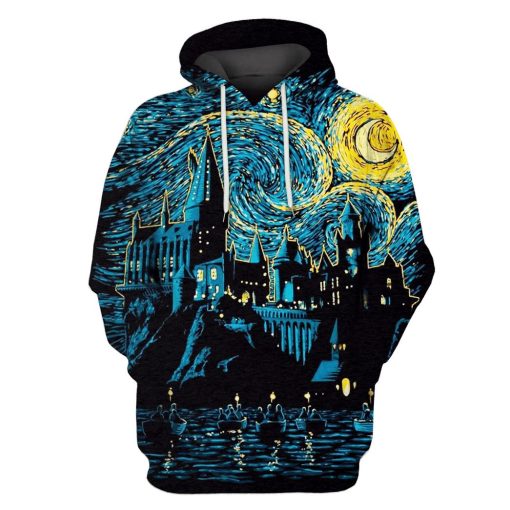 Starry School Hoodies - T-Shirts Apparel HL110168 3D Custom Fleece Hoodies Hoodie S