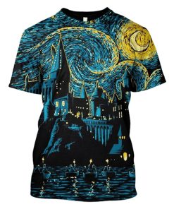 Starry School Hoodies - T-Shirts Apparel HL110168 3D Custom Fleece Hoodies T-Shirt S 