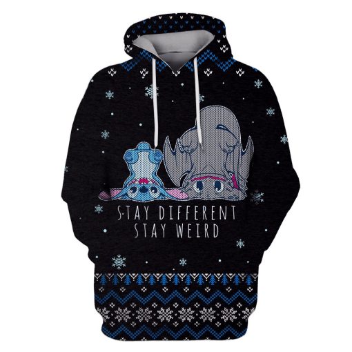 Stay different stay weird Custom T-shirt - Hoodies Apparel HD-MV110676 3D Custom Fleece Hoodies Hoodie S