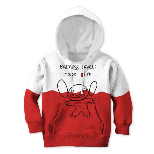 Stitch Kid Custom Hoodies T-shirt Apparel HD-MV111123K kid 3D apparel Kid Hoodie S/6-8