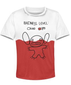 Stitch Kid Custom Hoodies T-shirt Apparel HD-MV111123K kid 3D apparel Kid T-Shirt XS