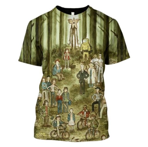 Stranger Things Hoodies - T-Shirts Apparel MV110122 3D Custom Fleece Hoodies T-Shirt S