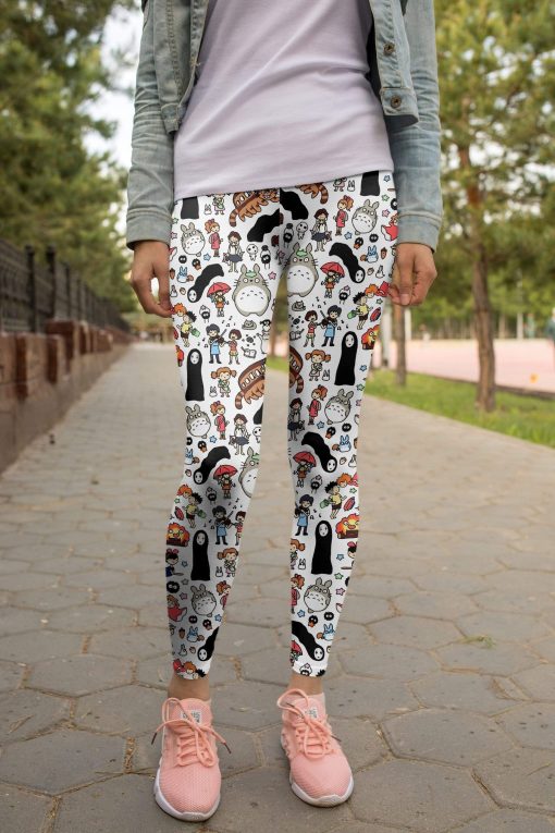 Gearhumans Studio Ghibli Full-print Leggings 3 Studio Ghibli Full-print Leggings HD-MV111407-LEG Leggings