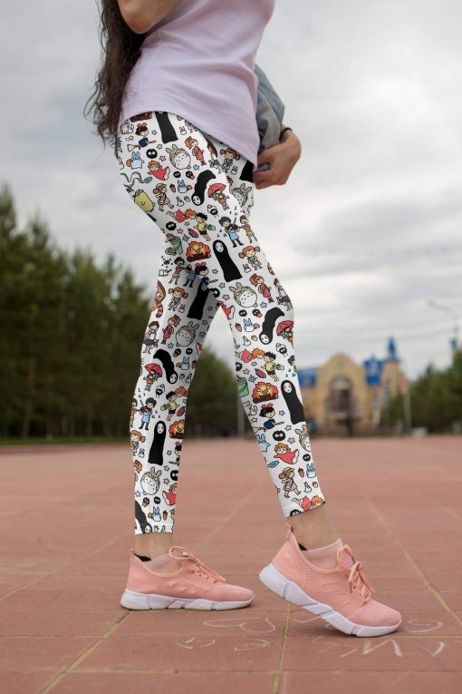 Gearhumans Studio Ghibli Full-print Leggings 4 Studio Ghibli Full-print Leggings HD-MV111407-LEG Leggings