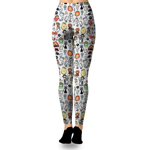 Gearhumans Studio Ghibli Full-print Leggings 2 Studio Ghibli Full-print Leggings HD-MV111407-LEG Leggings