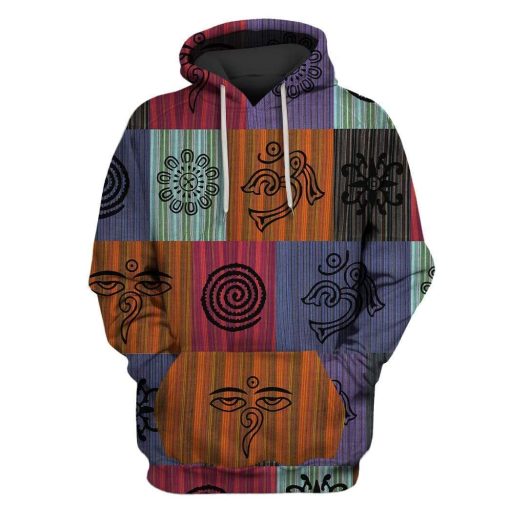 Style patchwork Custom T-shirt - Hoodies Apparel HD-GH20038 3D Custom Fleece Hoodies Hoodie S