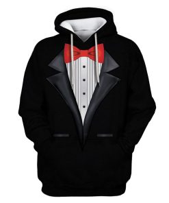 Suit For Gentleman Custom T-shirt - Hoodies Apparel HD-UGL110165 3D Custom Fleece Hoodies Hoodie S 