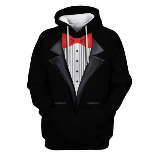 Suit For Gentleman Custom T-shirt - Hoodies Apparel HD-UGL110165 3D Custom Fleece Hoodies Hoodie S