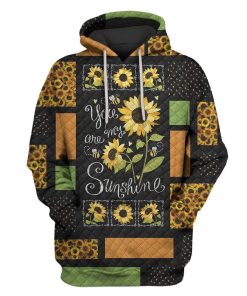 SUNFLOWER Custom T-shirt - Hoodies Apparel HD-GH110683 3D Custom Fleece Hoodies Hoodie S 