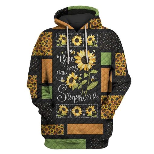 SUNFLOWER Custom T-shirt - Hoodies Apparel HD-GH110683 3D Custom Fleece Hoodies Hoodie S