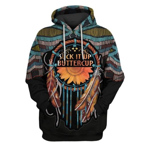 Sunflower Custom T-shirt - Hoodies Apparel HD-GH20048 3D Custom Fleece Hoodies Hoodie S