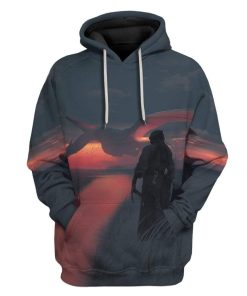Sunset Flight Custom T-Shirts Hoodies Apparel HD-AT0802201 3D Custom Fleece Hoodies Hoodie S 