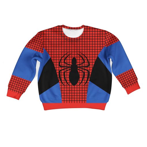 Superhero Kid Custom Hoodies T-shirt Apparel HD-MV110223K kid 3D apparel Kid Sweatshirt S/6-8