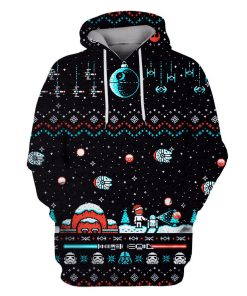 SW SCIENCE FICTION MOVIE Custom T-shirt - Hoodies Apparel HD-MV110641 3D Custom Fleece Hoodies Hoodie S 