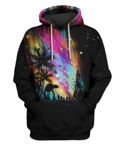 SW Sunset Custom T-shirt - Hoodies Apparel HD-MV111371 3D Custom Fleece Hoodies Hoodie S 