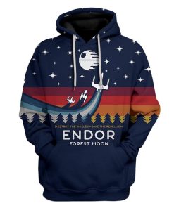 The Battle of Endor T-Shirts Hoodies Apparel SP-QM1012192 3D Custom Fleece Hoodies Hoodie S 