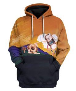 The Creation of Coffee Custom Hoodie T-Shirts Apparel HD-AT1401204 3D Custom Fleece Hoodies Hoodie S 