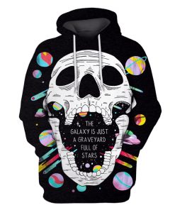 The Galaxy is just a Graveyard full of Stars Custom T-shirt - Hoodies Apparel GH110242 3D Custom Fleece Hoodies Hoodie S