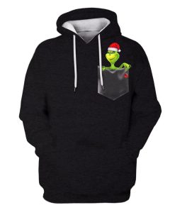 The Grinch Custom T-shirt - Hoodies Apparel HD-MV110644 3D Custom Fleece Hoodies Hoodie S 