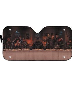 The Last Supper DC Heros Custom Auto Car SunShade GV150719 Auto Sunshade 57''x27.5'' 