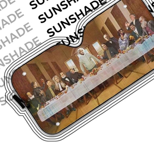The Last Supper Scientist Custom Auto Car SunShade GV150721 Auto Sunshade