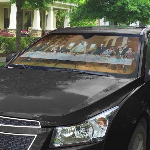 The Last Supper Scientist Custom Auto Car SunShade GV150721 Auto Sunshade