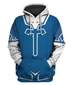 The Legend of Zelda Custom T-shirt - Hoodies Apparel HD-GH20111 3D Custom Fleece Hoodies Hoodie S 
