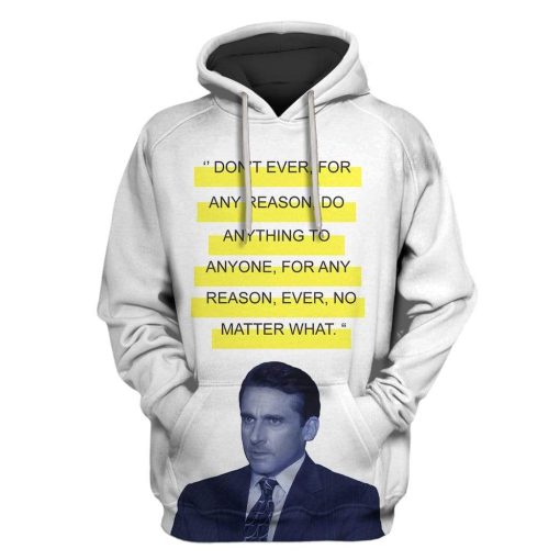 The Office Custom T-shirt - Hoodies Apparel HD-MV111336 3D Custom Fleece Hoodies Hoodie S