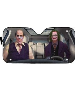 The Office Joker Custom Auto Car SunShade GN220711 Auto Sunshade 57''x27.5'' 