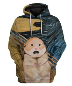 The Scream Hamster Custom T-Shirts Hoodies Apparel AN-AT3001205 3D Custom Fleece Hoodies Hoodie S 
