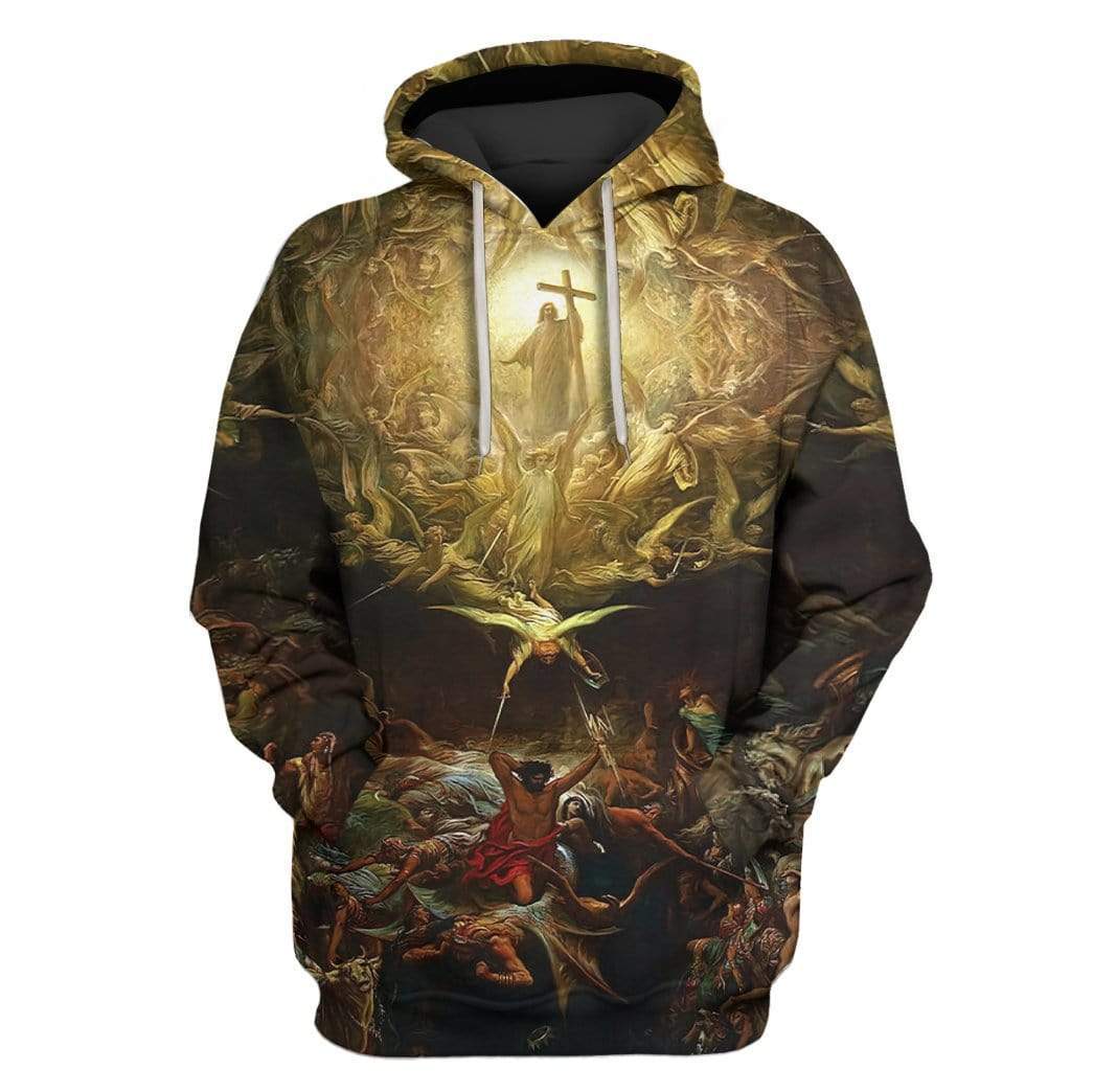 Gearhumans The Triumph Of Christianity Custom T-shirt - Hoodies Apparel 1 The Triumph Of Christianity Custom T-shirt - Hoodies Apparel HD-GH20471 3D Custom Fleece Hoodies Hoodie S