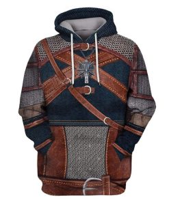 The Witcher 3 Custom T-shirt - Hoodies Apparel HD-GH20057 3D Custom Fleece Hoodies Hoodie S 