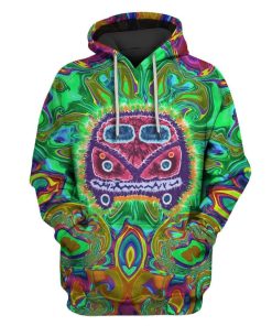 Tie Dye Bus Custom T-shirt - Hoodies Apparel HD-GH1106163 3D Custom Fleece Hoodies Hoodie S 
