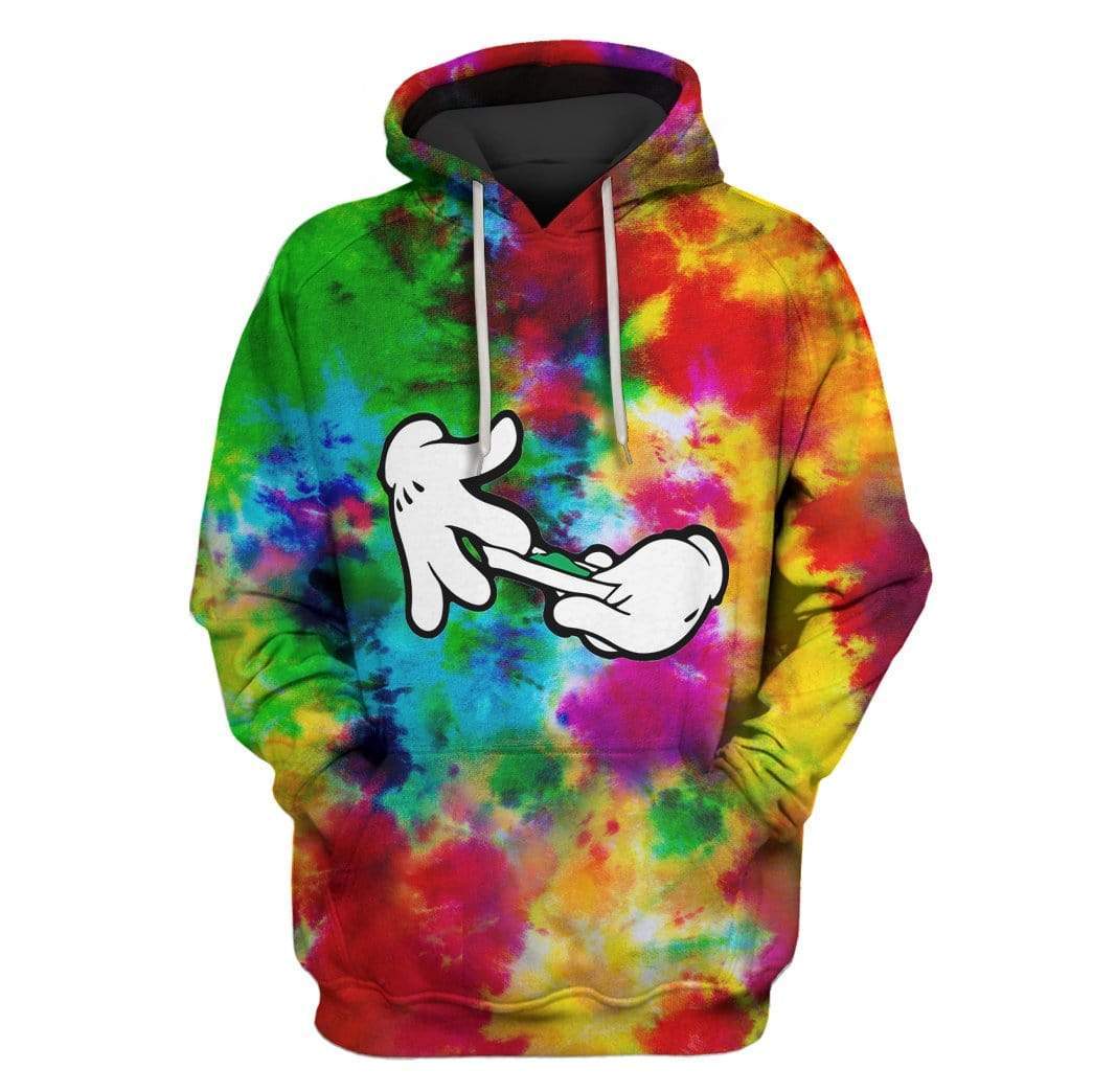 Gearhumans Tie Dye Custom T-shirt - Hoodies Apparel 1 Tie Dye Custom T-shirt - Hoodies Apparel HD-GH1106125 3D Custom Fleece Hoodies Hoodie S