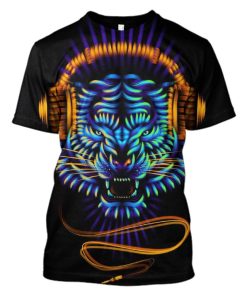 Tiger Earphone Hoodies - T-Shirts Apparel PET110179 3D Custom Fleece Hoodies T-Shirt S 