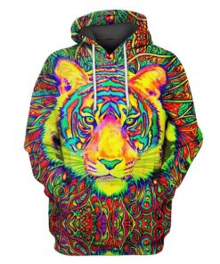 Tiger Hoodies - T-Shirts Apparel PET110161 3D Custom Fleece Hoodies Hoodie S 
