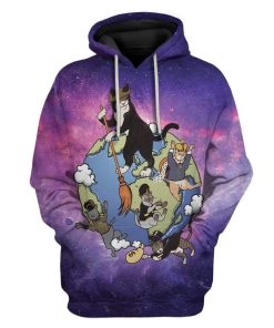 To The Litter Box Of History Cat Soviet Custom T-Shirts Hoodies Apparel HD-QM1301202 3D Custom Fleece Hoodies Hoodie S 