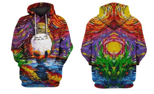 Tonari no Totoro Hoodies - T-Shirts Apparel MV110118 3D Custom Fleece Hoodies