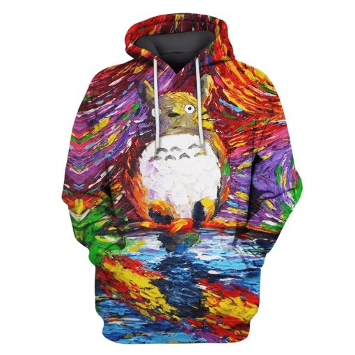 Tonari no Totoro Hoodies - T-Shirts Apparel MV110118 3D Custom Fleece Hoodies Hoodie S