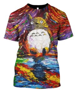 Tonari no Totoro Hoodies - T-Shirts Apparel MV110118 3D Custom Fleece Hoodies T-Shirt S 