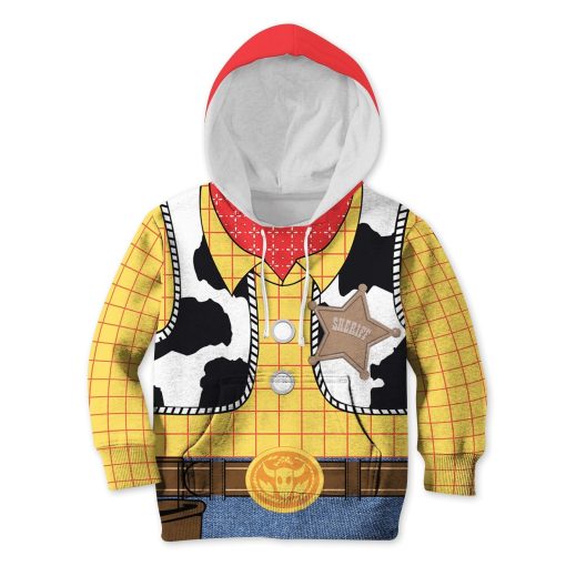 TOY STORY Kid Custom Hoodies T-shirt Apparel HD-GH110500K kid 3D apparel Kid Hoodie S/6-8