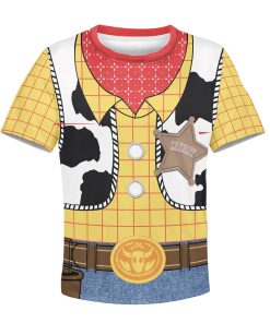 TOY STORY Kid Custom Hoodies T-shirt Apparel HD-GH110500K kid 3D apparel Kid T-Shirt XS
