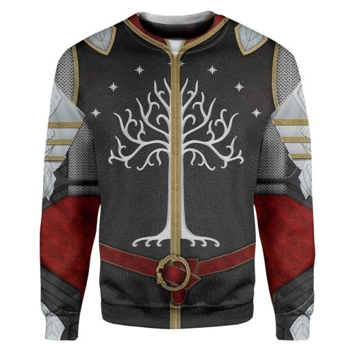 Gearhumans Tree of Gondor Decal Sticker Custom T-shirt - Hoodies Apparel 2 Tree of Gondor Decal Sticker Custom T-shirt - Hoodies Apparel HD-GH20119 3D Custom Fleece Hoodies Long Sleeve S