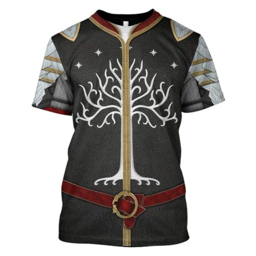 Gearhumans Tree of Gondor Decal Sticker Custom T-shirt - Hoodies Apparel 3 Tree of Gondor Decal Sticker Custom T-shirt - Hoodies Apparel HD-GH20119 3D Custom Fleece Hoodies T-Shirt S