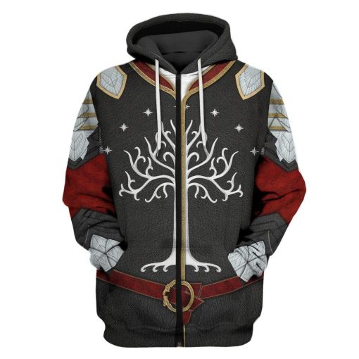 Gearhumans Tree of Gondor Decal Sticker Custom T-shirt - Hoodies Apparel 4 Tree of Gondor Decal Sticker Custom T-shirt - Hoodies Apparel HD-GH20119 3D Custom Fleece Hoodies Zip Hoodie S