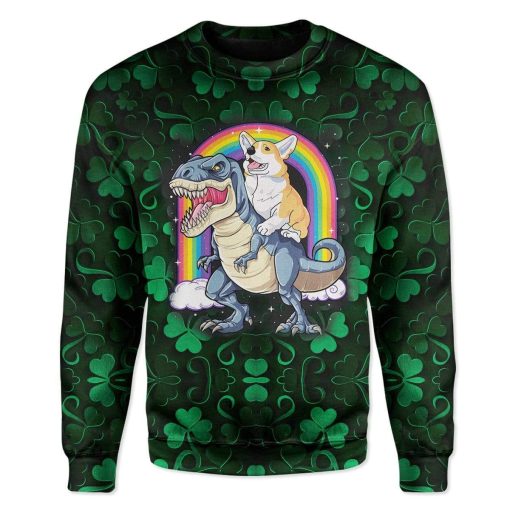 Trex Custom T-Shirts Hoodies Apparel HD-QM0102206 3D Custom Fleece Hoodies Long Sleeve S