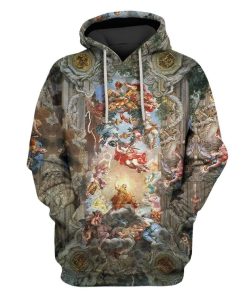 Triumph of Divine Providence Custom T-shirt - Hoodies Apparel HD-GH20472 3D Custom Fleece Hoodies Hoodie S 