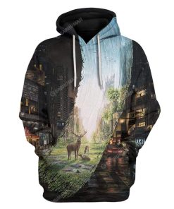 Tropical Forest Custom T-shirt - Hoodies Apparel HD-AT15111912 3D Custom Fleece Hoodies Hoodie S 
