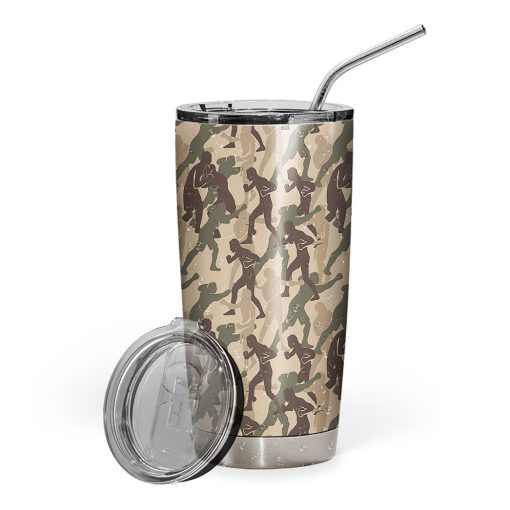Gearhumans 3D Camo Boxing Tumbler